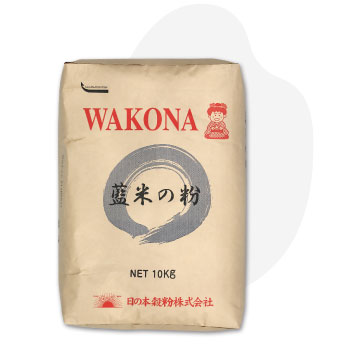 藍米の粉（アイコメノコ） | 米粉の会社ー日の本穀粉株式会社ー